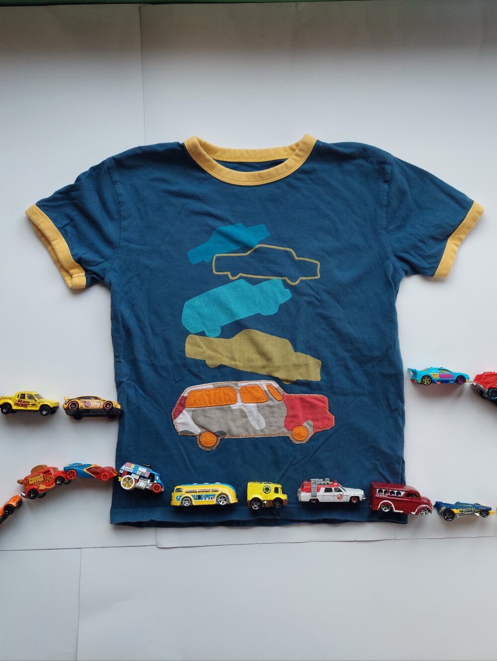 MIni Boden junkyard car tee